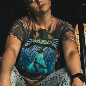 Vintage Metallica band tee shirt 👽🛸🪐